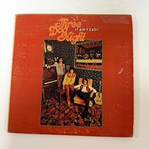 Vintage Record Three Dog Night It Ain't Easy Vinyl LP Dunhill Records